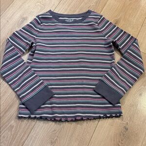 Cat & Jack Kids Long Sleeve Striped Tee